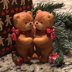 Enesco Pigglets- Lucy & Me Christmas bears 1979